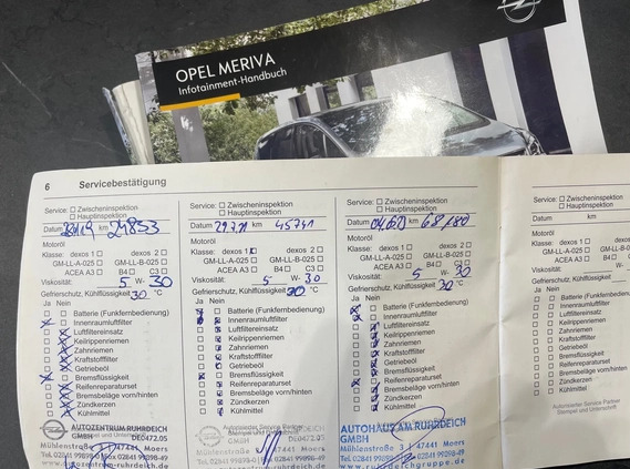Opel Meriva cena 42900 przebieg: 77800, rok produkcji 2016 z Szczecin małe 172